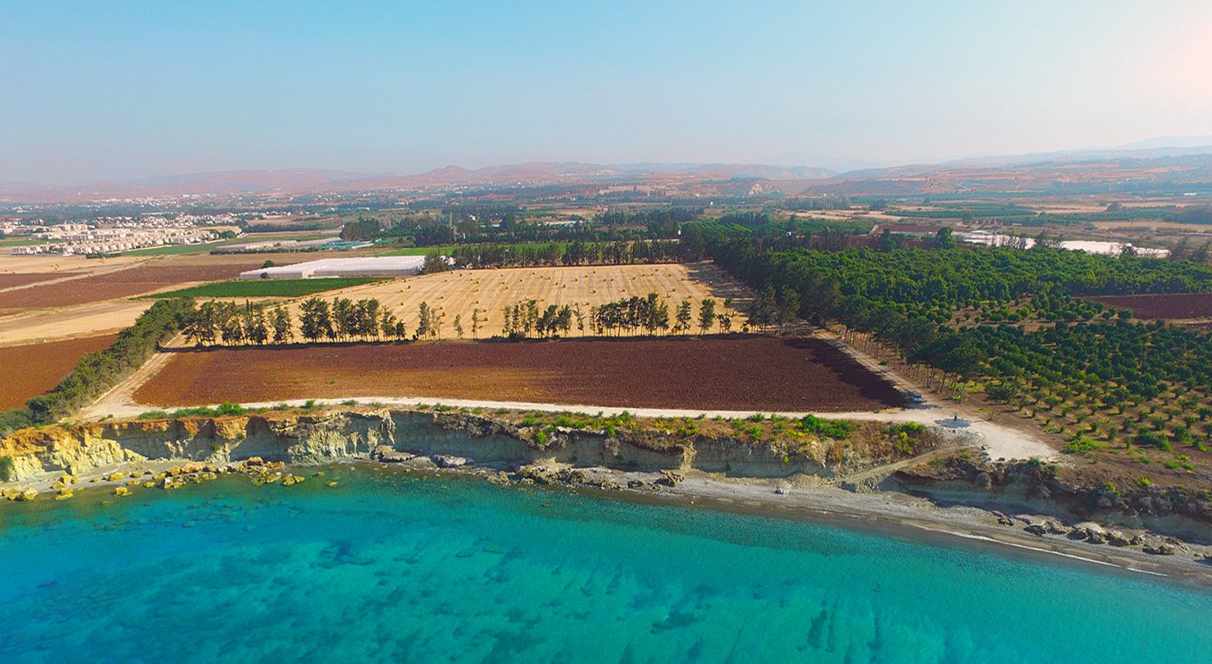 Aerial view of luxury Mandria resort project