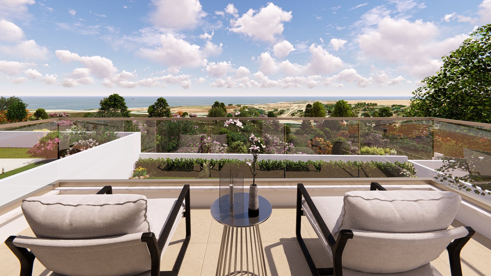 Mediterranean Sea view from Premier Residences villa at Venus Rock