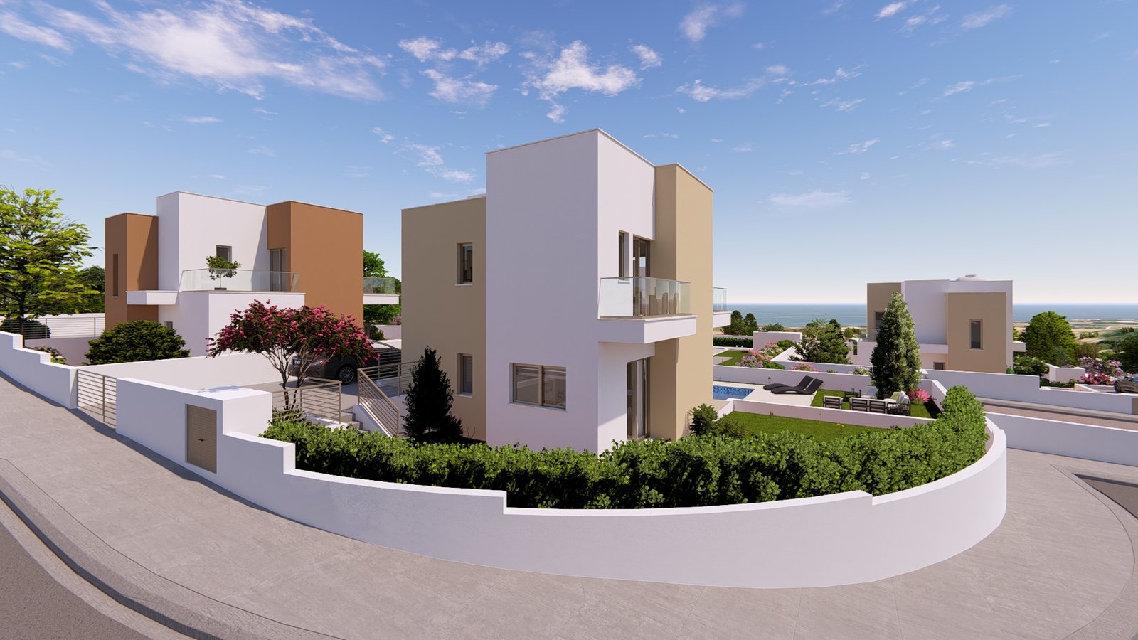 Countryside surroundings of Venus Rock Golf Resort villas